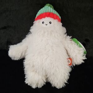 Yeti Plush Toy with Hat By GIGGLESCAPE